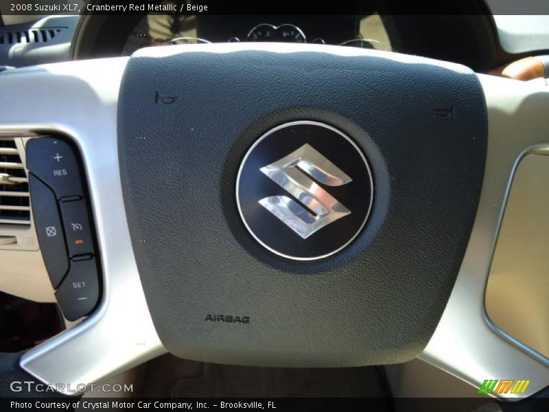 Cranberry Red Metallic / Beige 2008 Suzuki XL7