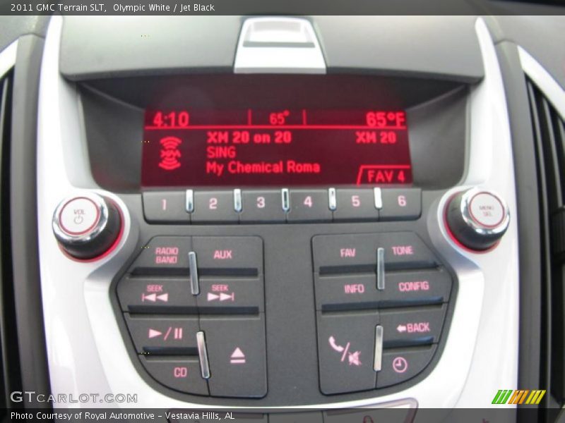 Controls of 2011 Terrain SLT