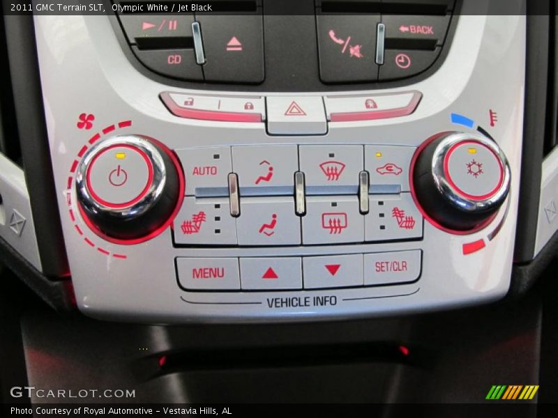 Controls of 2011 Terrain SLT