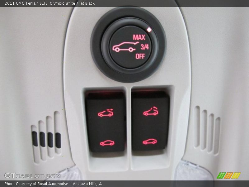 Olympic White / Jet Black 2011 GMC Terrain SLT