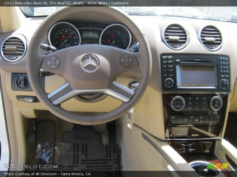 Dashboard of 2011 ML 350 BlueTEC 4Matic