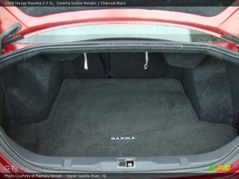 Sonoma Sunset Metallic / Charcoal Black 2008 Nissan Maxima 3.5 SL
