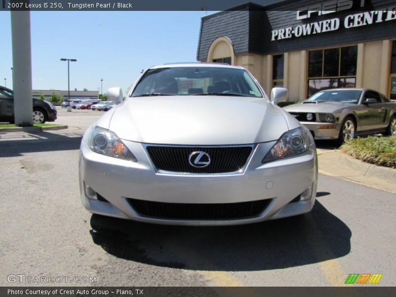 Tungsten Pearl / Black 2007 Lexus IS 250