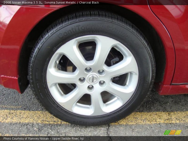 Sonoma Sunset Metallic / Charcoal Black 2008 Nissan Maxima 3.5 SL