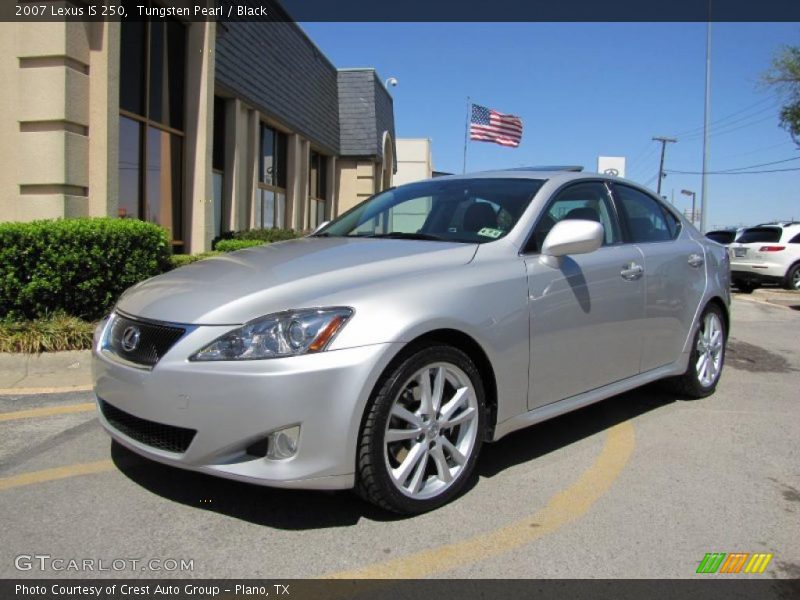 Tungsten Pearl / Black 2007 Lexus IS 250