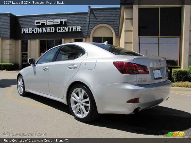 Tungsten Pearl / Black 2007 Lexus IS 250