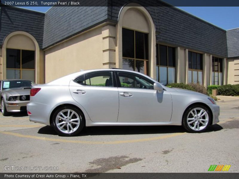 Tungsten Pearl / Black 2007 Lexus IS 250
