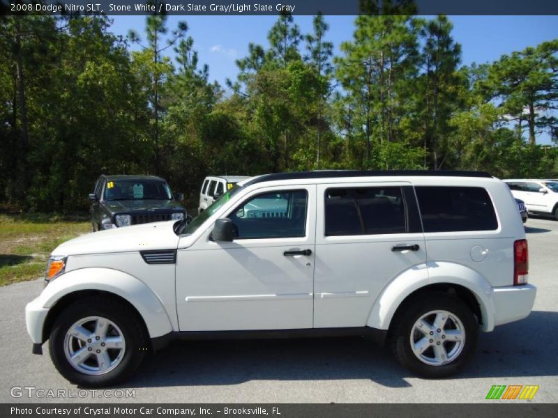 Stone White / Dark Slate Gray/Light Slate Gray 2008 Dodge Nitro SLT