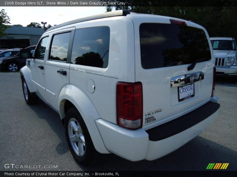 Stone White / Dark Slate Gray/Light Slate Gray 2008 Dodge Nitro SLT