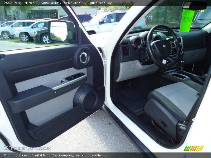 Stone White / Dark Slate Gray/Light Slate Gray 2008 Dodge Nitro SLT