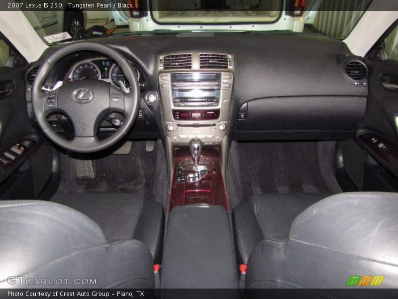 Tungsten Pearl / Black 2007 Lexus IS 250