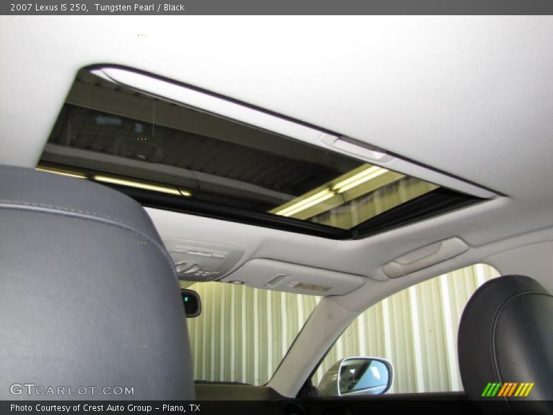 Tungsten Pearl / Black 2007 Lexus IS 250