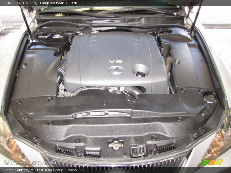 Tungsten Pearl / Black 2007 Lexus IS 250