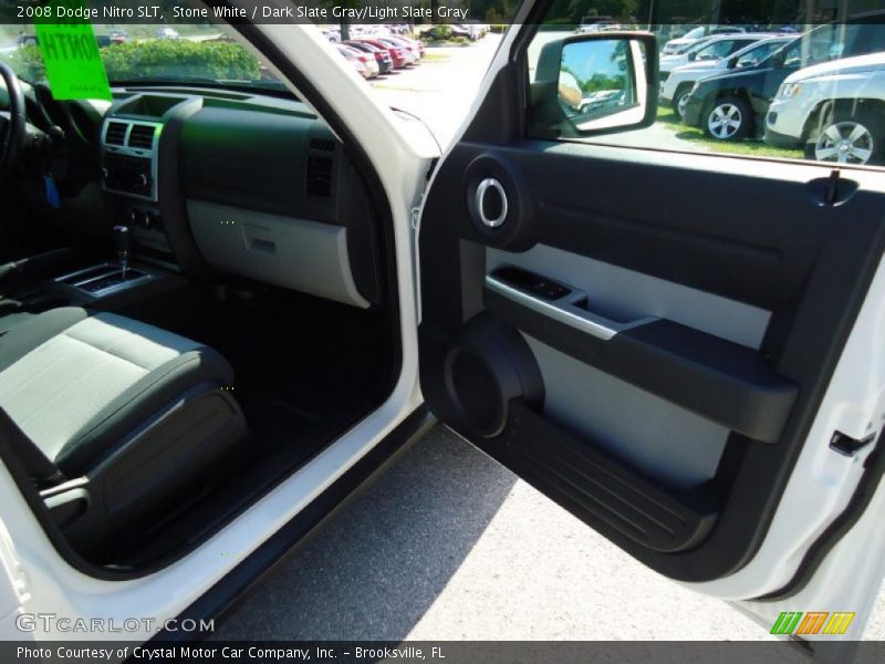 Stone White / Dark Slate Gray/Light Slate Gray 2008 Dodge Nitro SLT