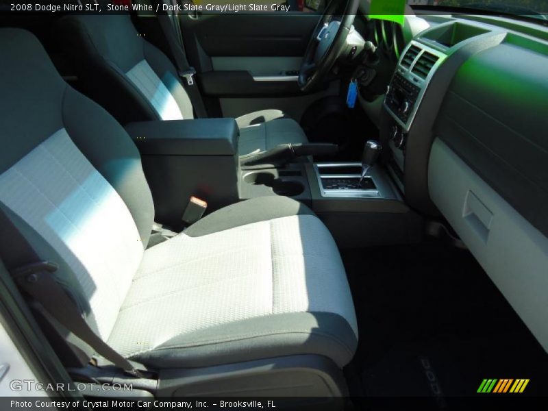 Stone White / Dark Slate Gray/Light Slate Gray 2008 Dodge Nitro SLT
