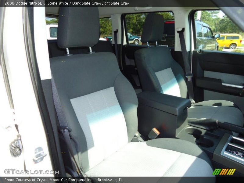 Stone White / Dark Slate Gray/Light Slate Gray 2008 Dodge Nitro SLT