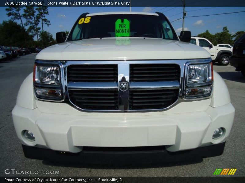 Stone White / Dark Slate Gray/Light Slate Gray 2008 Dodge Nitro SLT