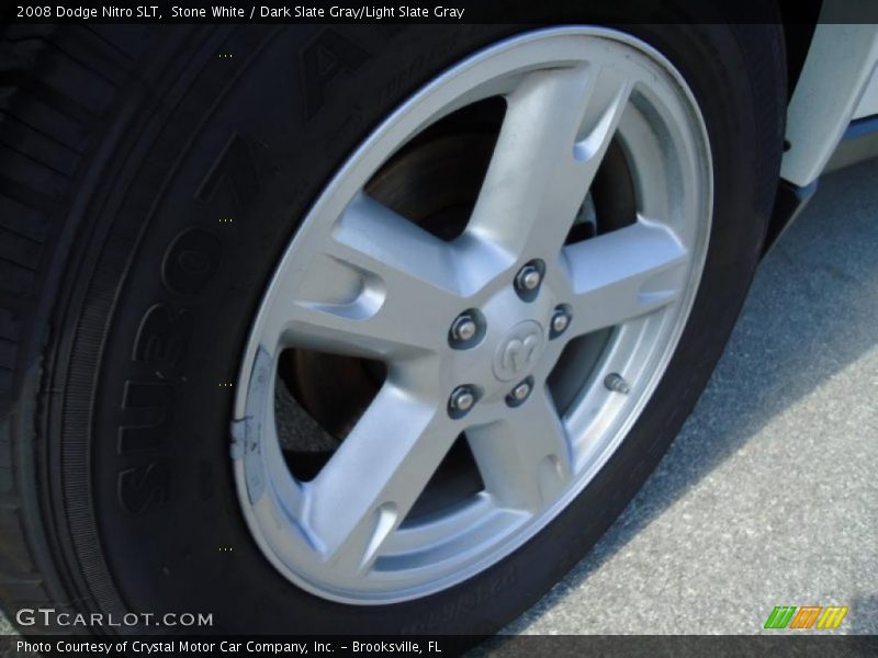 Stone White / Dark Slate Gray/Light Slate Gray 2008 Dodge Nitro SLT