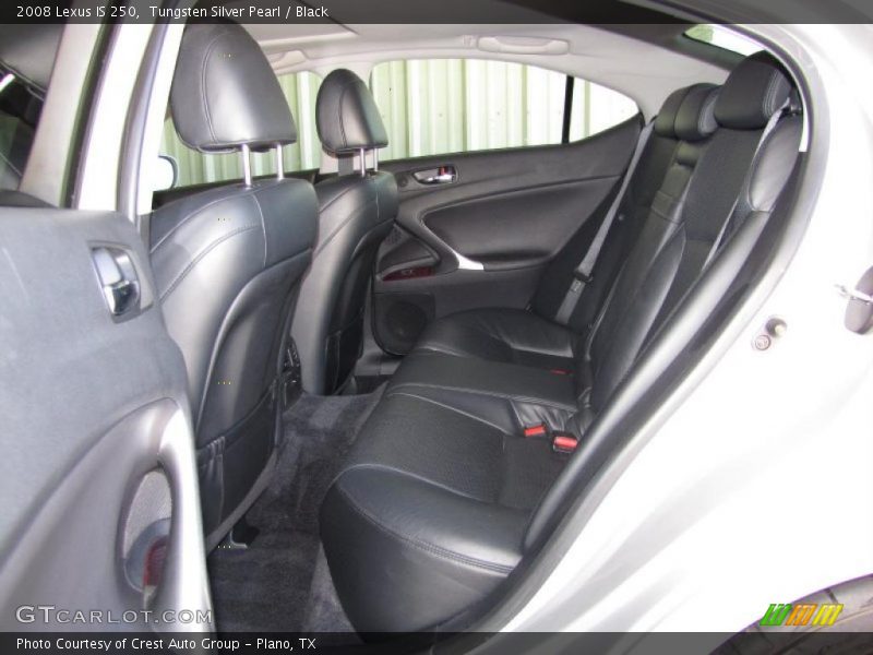 Tungsten Silver Pearl / Black 2008 Lexus IS 250