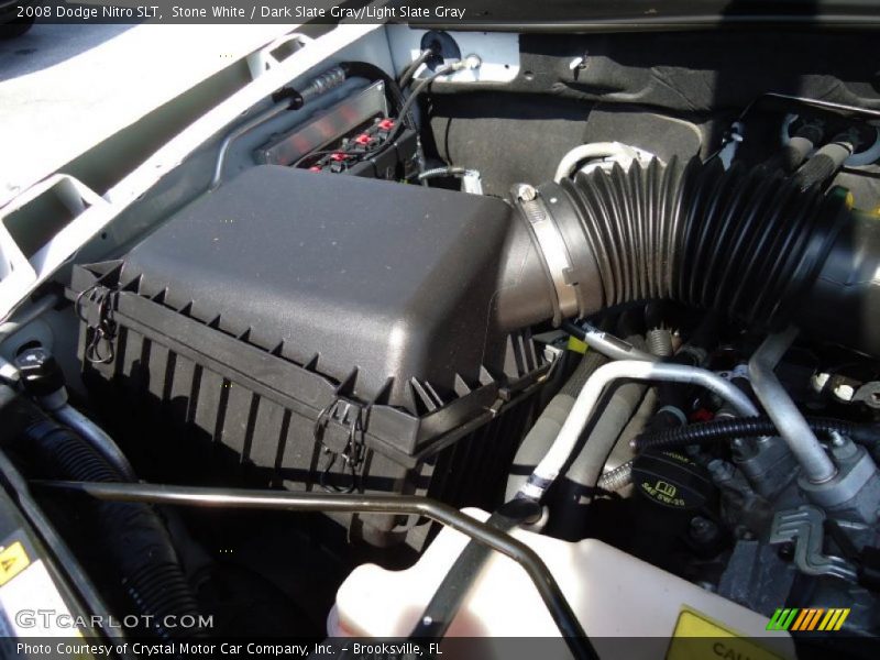 Stone White / Dark Slate Gray/Light Slate Gray 2008 Dodge Nitro SLT