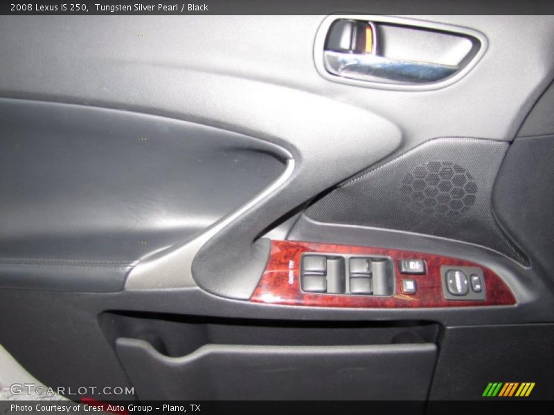 Tungsten Silver Pearl / Black 2008 Lexus IS 250