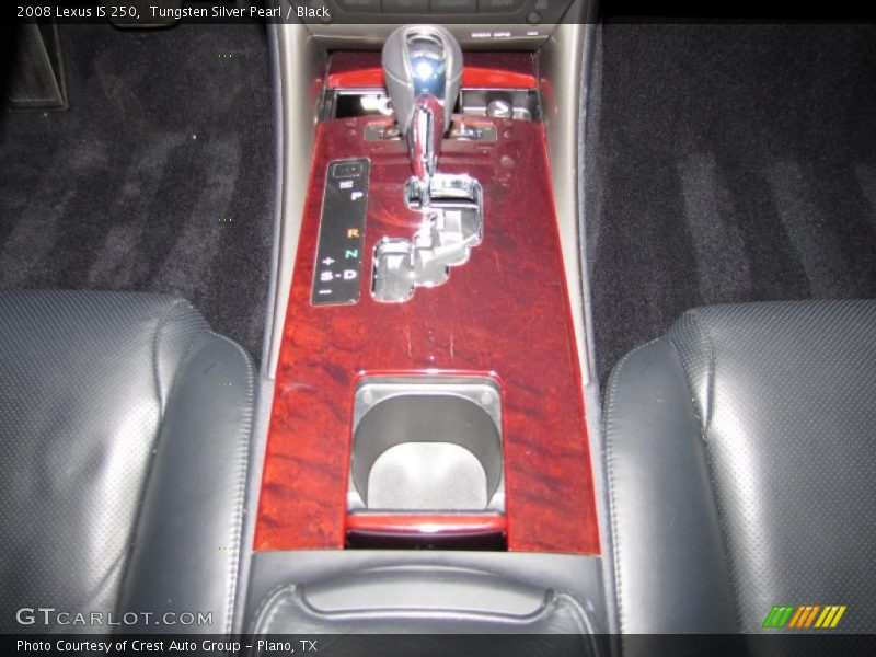 Tungsten Silver Pearl / Black 2008 Lexus IS 250