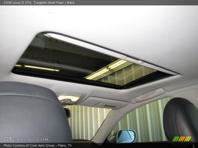 Tungsten Silver Pearl / Black 2008 Lexus IS 250
