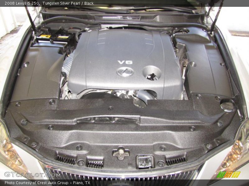 Tungsten Silver Pearl / Black 2008 Lexus IS 250