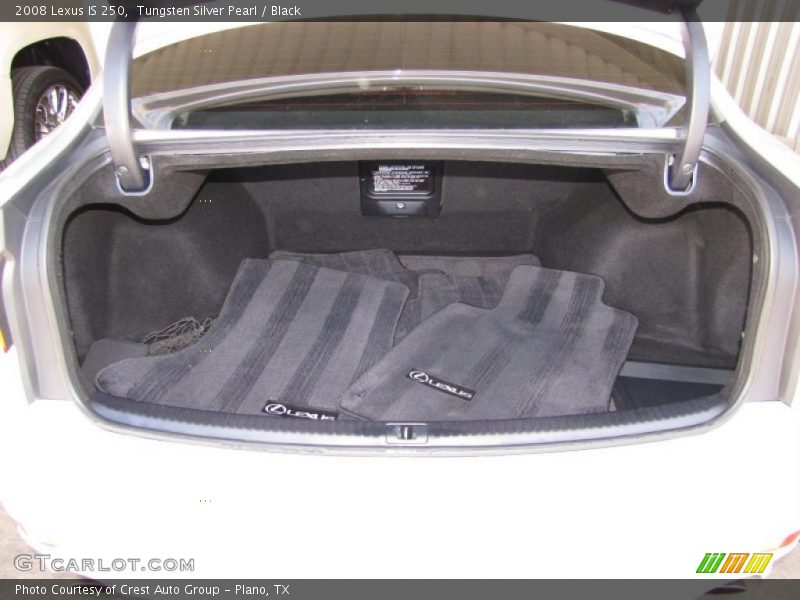 Tungsten Silver Pearl / Black 2008 Lexus IS 250