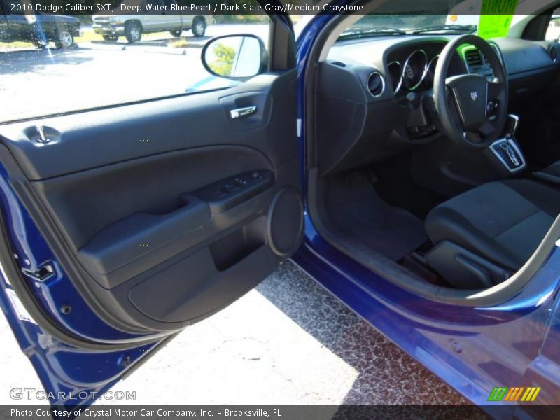 Deep Water Blue Pearl / Dark Slate Gray/Medium Graystone 2010 Dodge Caliber SXT