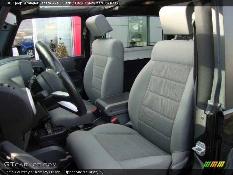 Black / Dark Khaki/Medium Khaki 2008 Jeep Wrangler Sahara 4x4