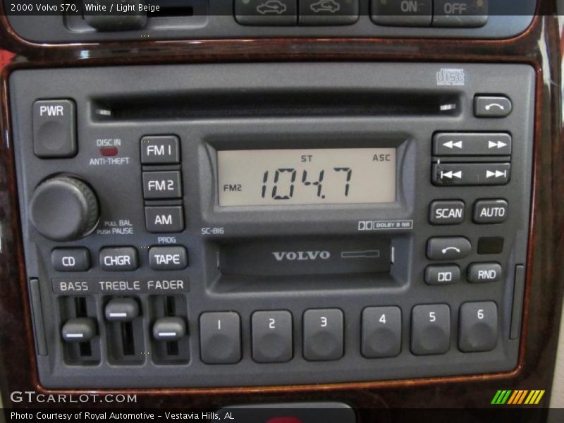 Controls of 2000 S70 