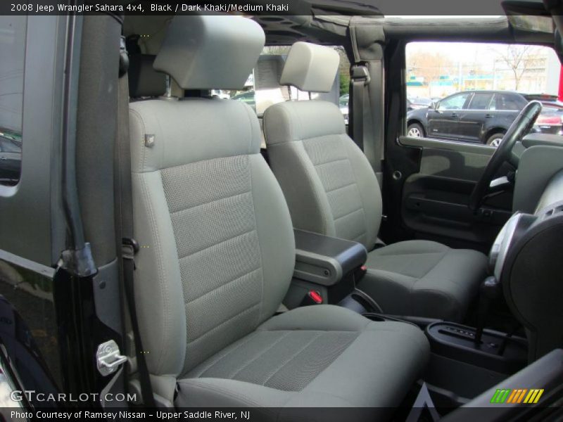 Black / Dark Khaki/Medium Khaki 2008 Jeep Wrangler Sahara 4x4
