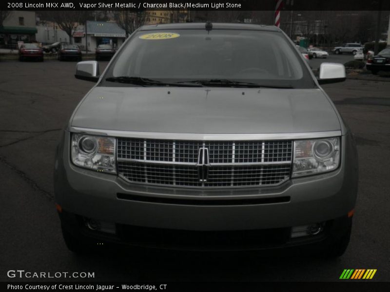 Vapor Silver Metallic / Charcoal Black/Medium Light Stone 2008 Lincoln MKX AWD