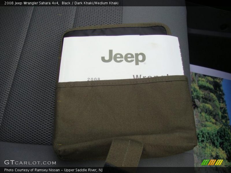 Black / Dark Khaki/Medium Khaki 2008 Jeep Wrangler Sahara 4x4