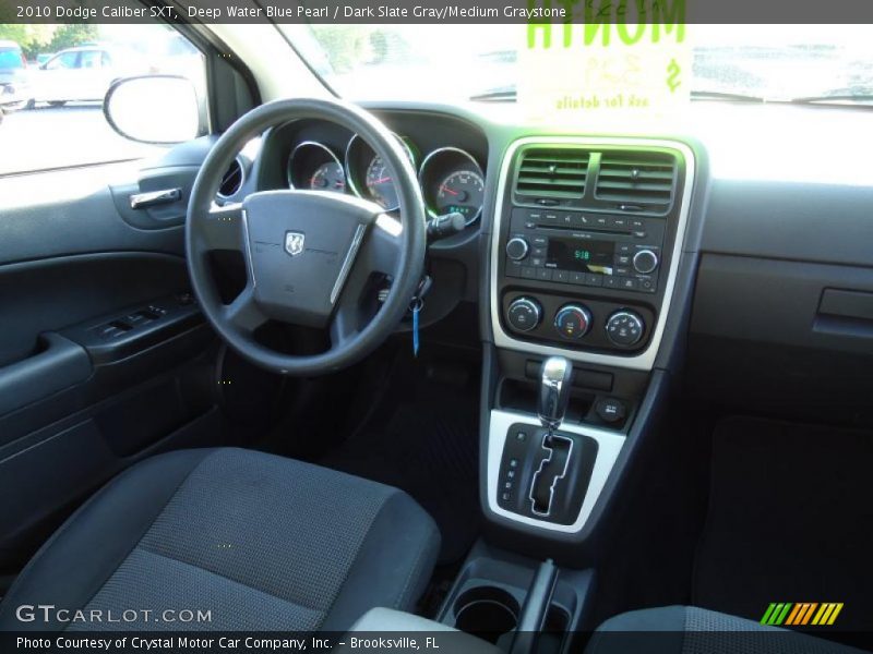 Deep Water Blue Pearl / Dark Slate Gray/Medium Graystone 2010 Dodge Caliber SXT
