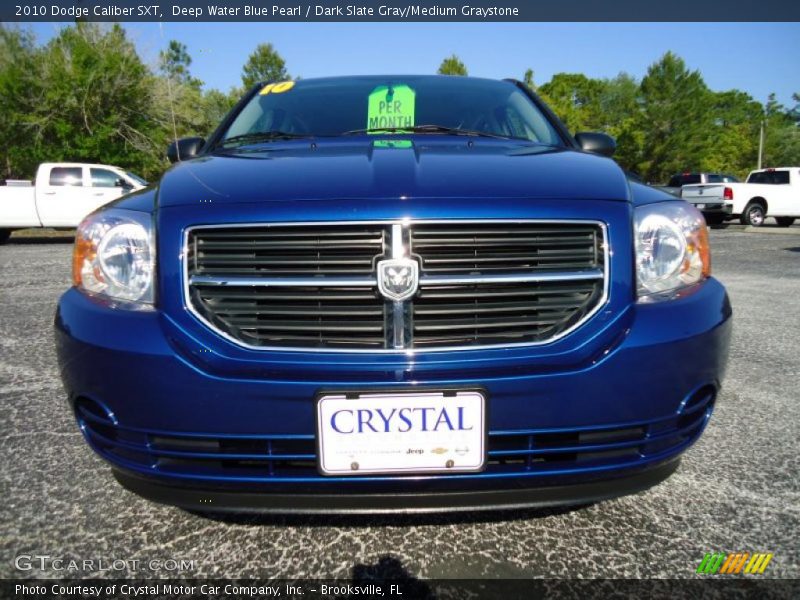 Deep Water Blue Pearl / Dark Slate Gray/Medium Graystone 2010 Dodge Caliber SXT