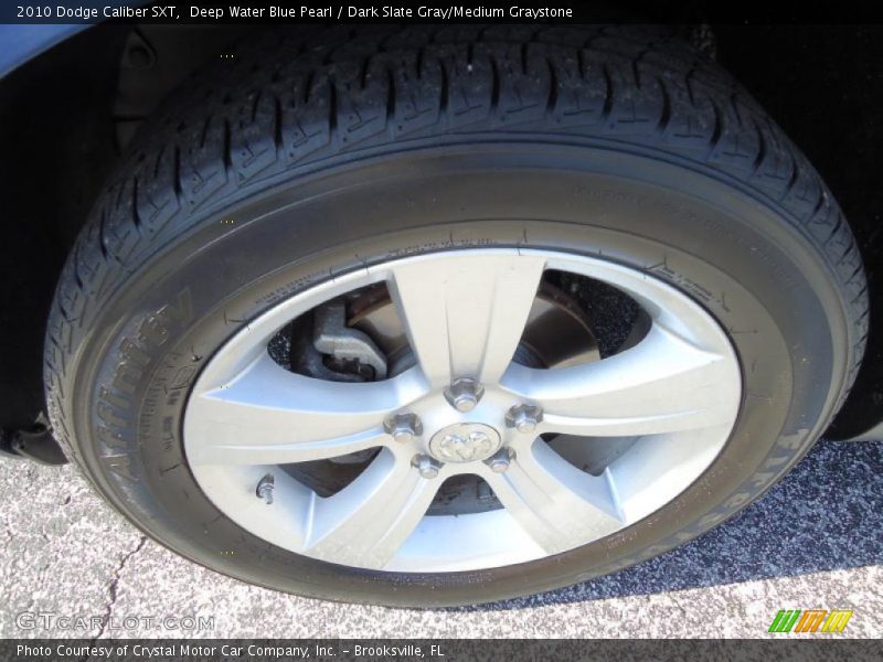 Deep Water Blue Pearl / Dark Slate Gray/Medium Graystone 2010 Dodge Caliber SXT