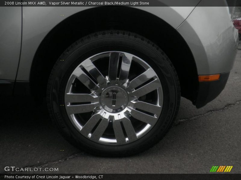 Vapor Silver Metallic / Charcoal Black/Medium Light Stone 2008 Lincoln MKX AWD