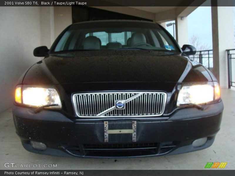 Black / Taupe/Light Taupe 2001 Volvo S80 T6