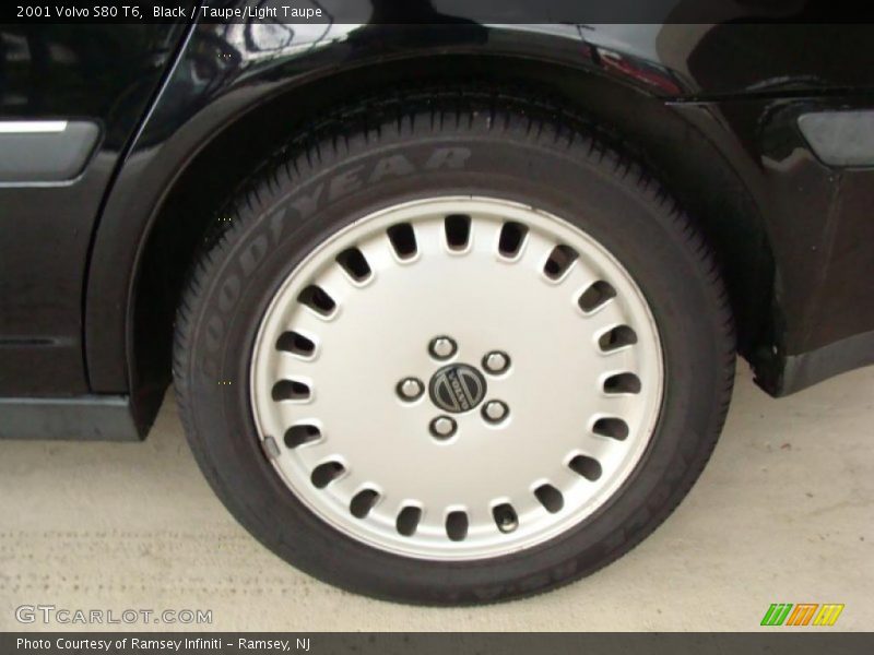 Black / Taupe/Light Taupe 2001 Volvo S80 T6