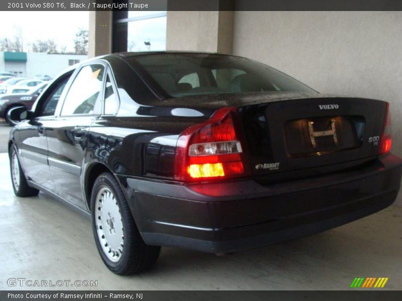 Black / Taupe/Light Taupe 2001 Volvo S80 T6