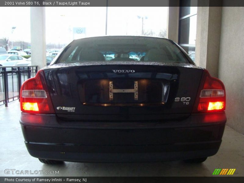 Black / Taupe/Light Taupe 2001 Volvo S80 T6