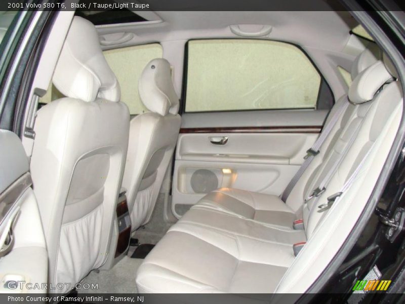 Black / Taupe/Light Taupe 2001 Volvo S80 T6
