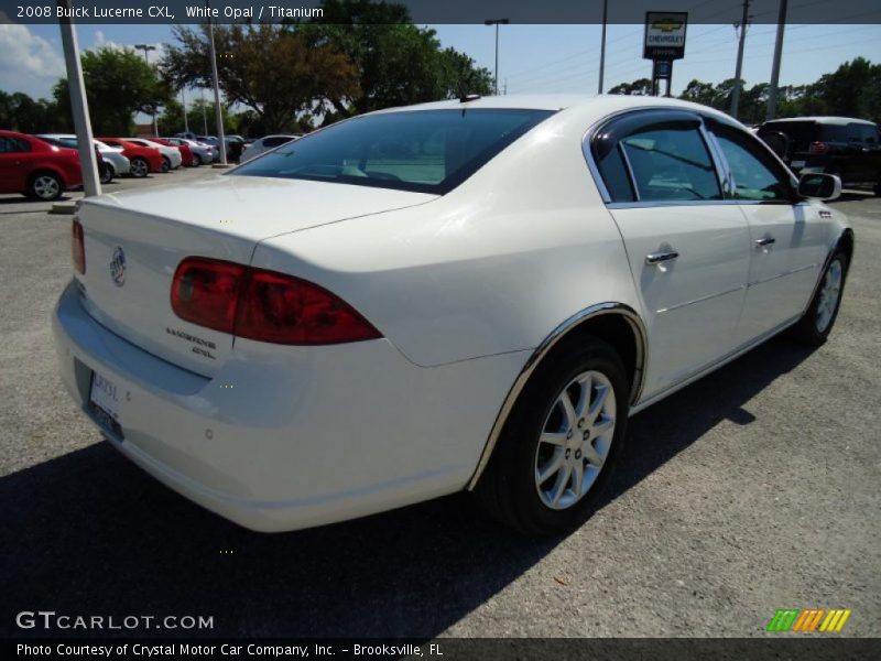 White Opal / Titanium 2008 Buick Lucerne CXL