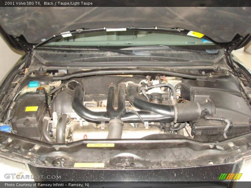 Black / Taupe/Light Taupe 2001 Volvo S80 T6