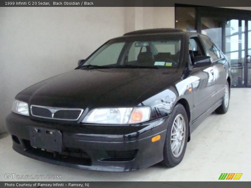 Black Obsidian / Black 1999 Infiniti G 20 Sedan