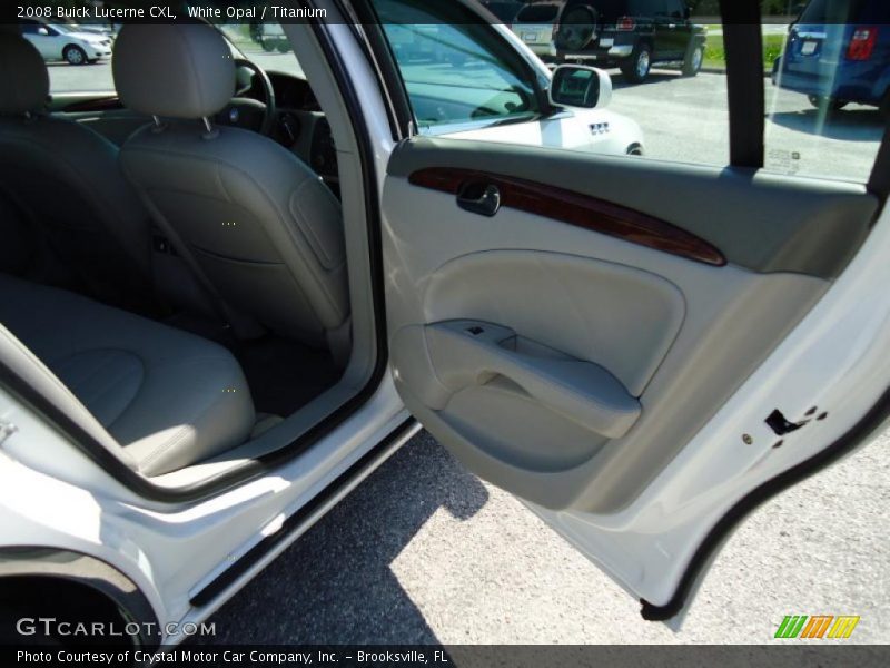 White Opal / Titanium 2008 Buick Lucerne CXL