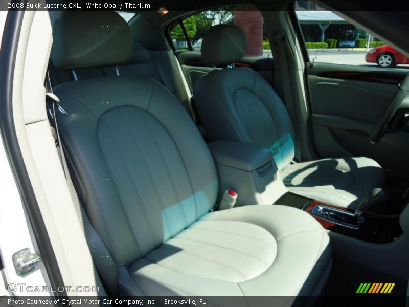 White Opal / Titanium 2008 Buick Lucerne CXL