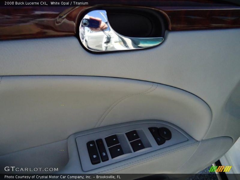 White Opal / Titanium 2008 Buick Lucerne CXL